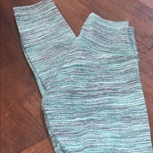 Lululemon striped leggings